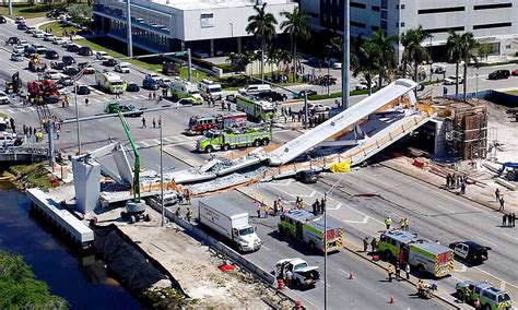 florida international bridge collapse update